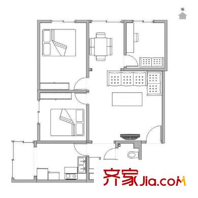新街坊人家小區(qū)戶型圖新街坊小區(qū) 戶型圖 3室1廳1衛(wèi)  3室1廳1衛(wèi)1廚