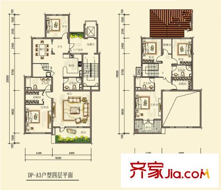 西安 曲江公館 戶型圖