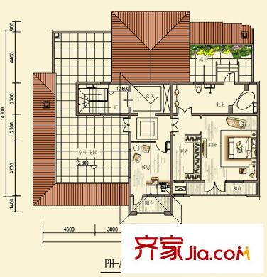 西安 曲江公館 戶型圖