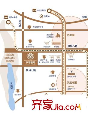 長和?上尚郡區(qū)位圖