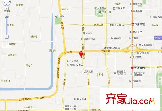 瑞景華庭交通圖1