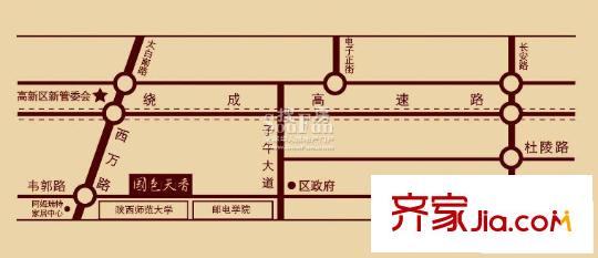 國色天香交通圖