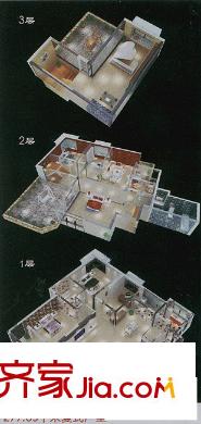 瑞景華庭戶型圖277.83平房米戶型圖 