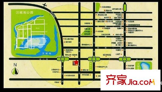 瑞景華庭交通圖區(qū)位圖