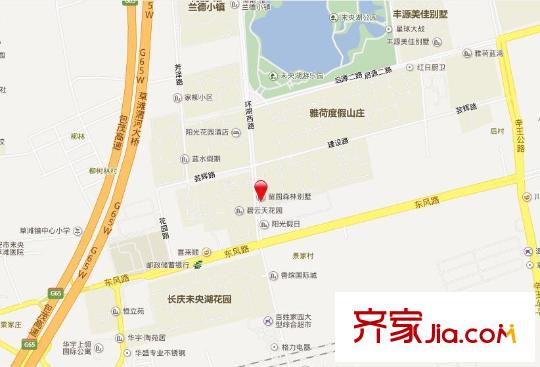 留園森林別墅交通圖西安  