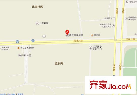 鼎正中央領(lǐng)郡交通圖