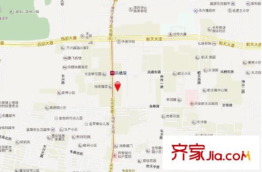茗景城交通圖 
