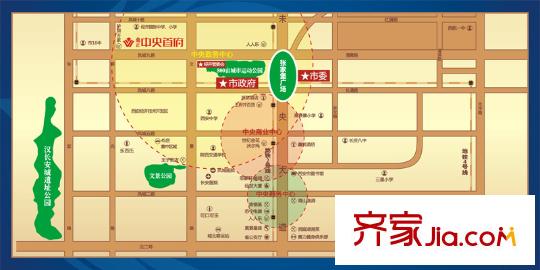 鼎正中央領(lǐng)郡交通圖
