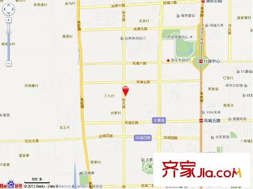 旭景興園交通圖電子地圖