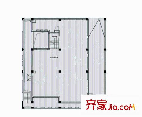紫玉華園 1室 戶型圖