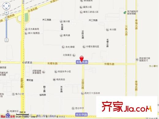 北張家園交通圖QQ截圖20130813105020