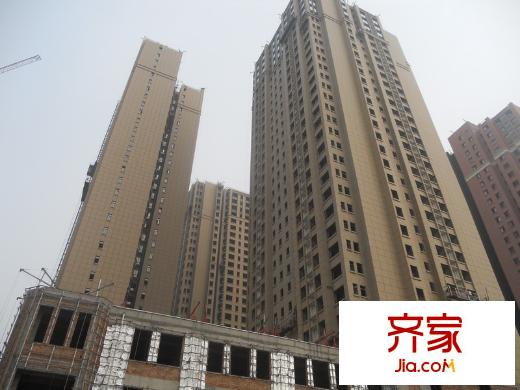雅荷四季城B區(qū)工程進(jìn)度（2013.10）