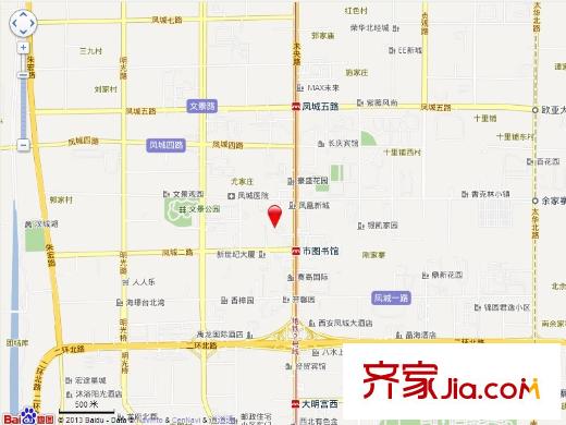雅荷四季城電子地圖