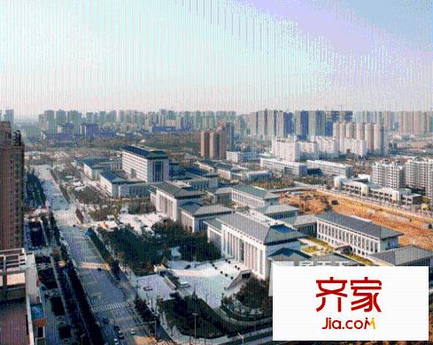 張家堡新區(qū)外景圖 