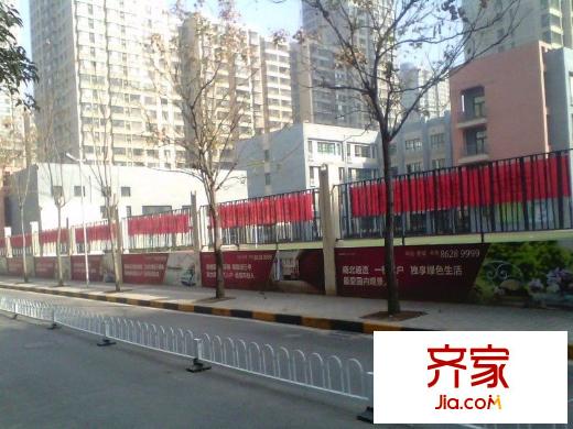 華遠(yuǎn)君城外景圖 
