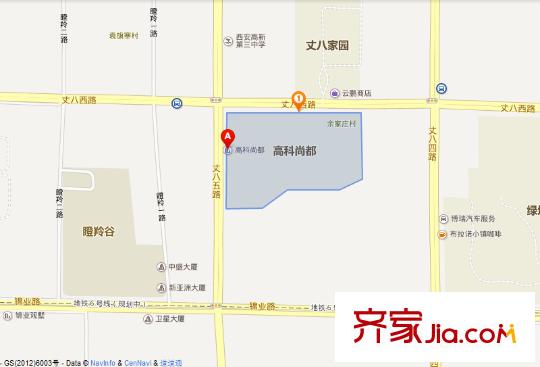 高科尚都交通圖