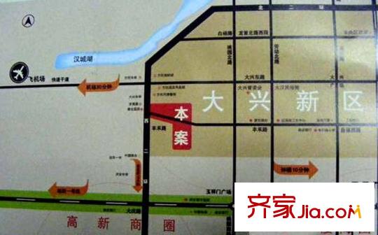 太奧廣場交通圖