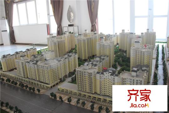 珠江新城二期沙盤圖實(shí)景攝于2014.1.20