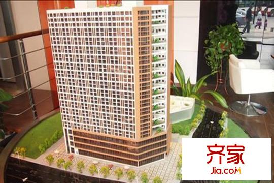 尚中心售樓部沙盤圖