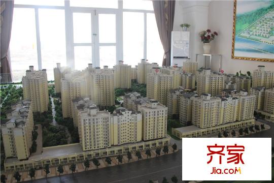 珠江新城二期沙盤圖實(shí)景攝于2014.1.20