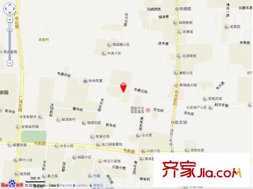 水利局家屬院交通圖 