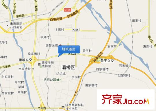 地鐵首府交通圖區(qū)位圖