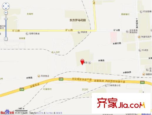 東嶺欣城交通圖 
