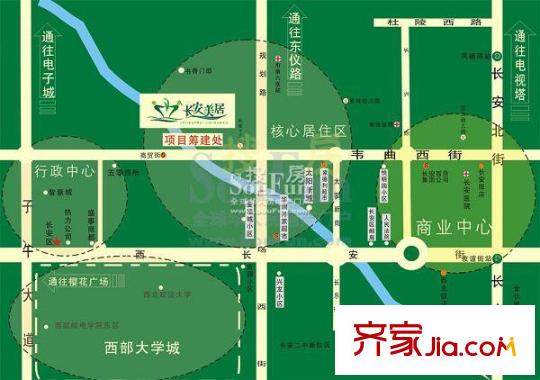 陽光家園交通圖長安美居