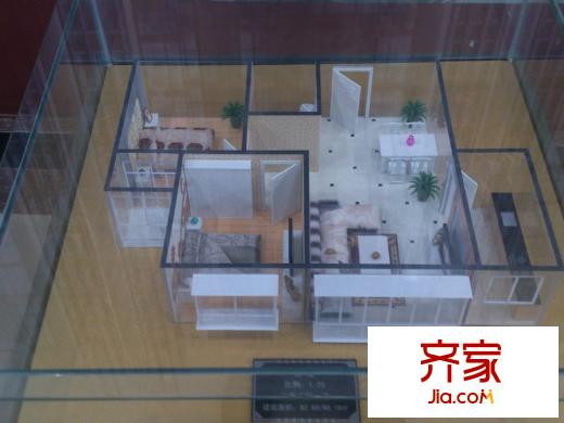 龍江國際城實(shí)景圖戶型圖模型（2013.4）