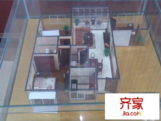 龍江國際城實(shí)景圖D戶型圖模型（2013.4）