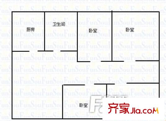 龍江國際城 戶型圖