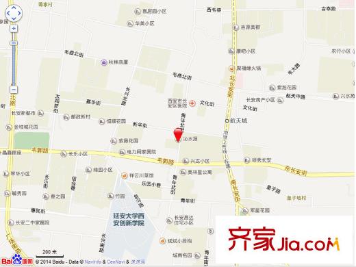 沁水源交通圖 