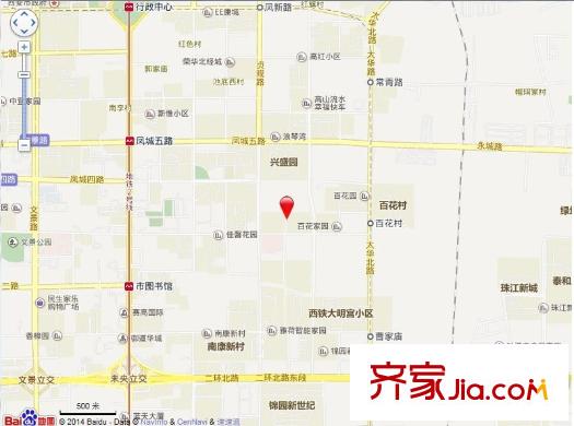 鳳錦苑交通圖西安  