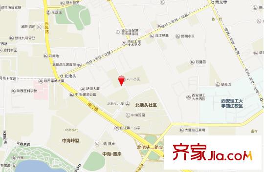西勘新苑交通圖 