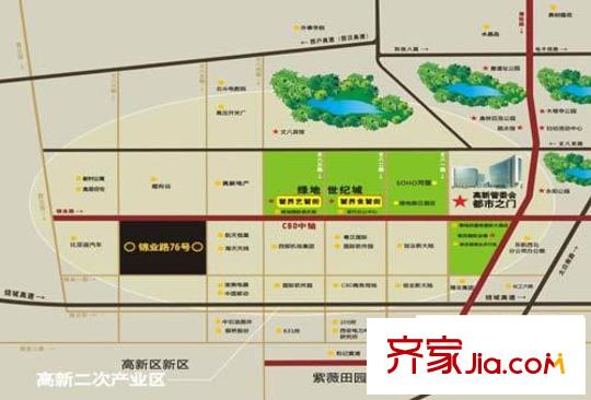 錦業(yè)76交通圖