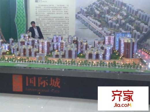 龍江國際城實(shí)景圖（2013.4）