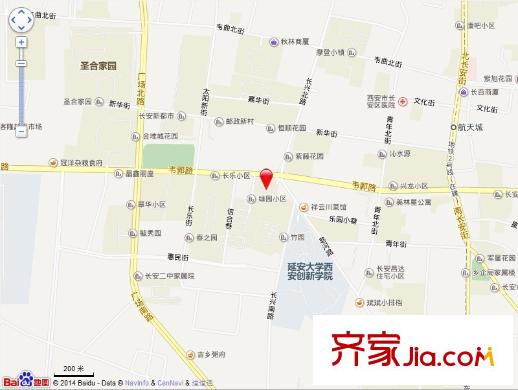 綠園國際花園交通圖 