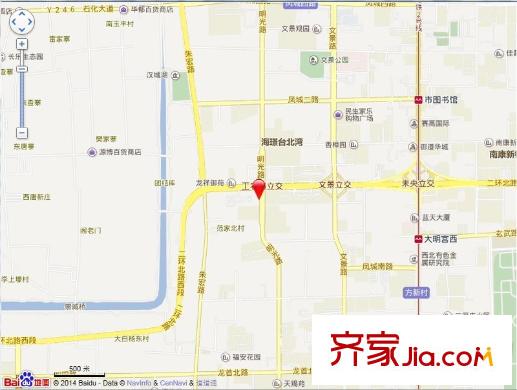 陽光新地交通圖西安  