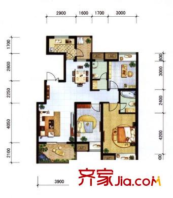 朱雀花園 戶型圖