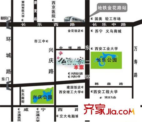 太和公園人家交通圖