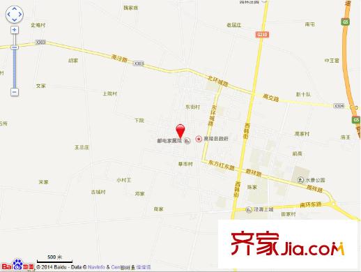 西安朝陽小區(qū)交通圖 