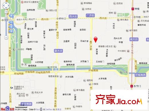 風(fēng)雷巷小區(qū)交通圖