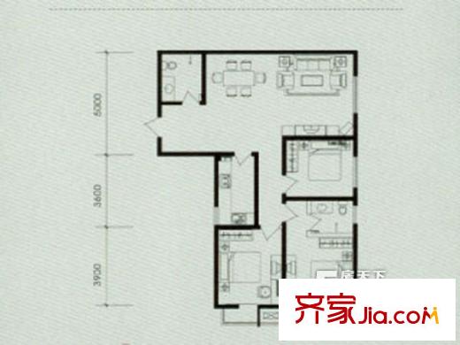 西安 陽(yáng)光新地 戶型圖