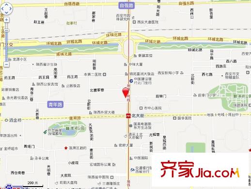 糖坊街單位家屬院交通圖