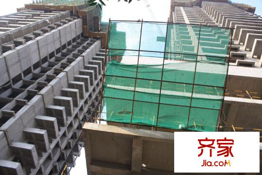 太和公園人家實(shí)景圖施工進(jìn)度圖（2011-09-20）