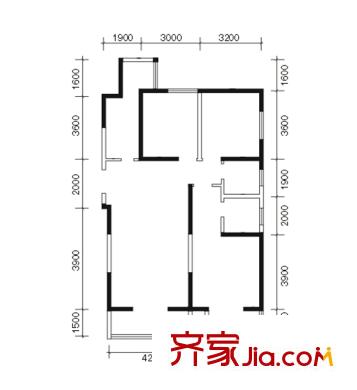 太和公園人家戶型圖133.45平方米戶型圖 3室2廳2衛(wèi)1廚