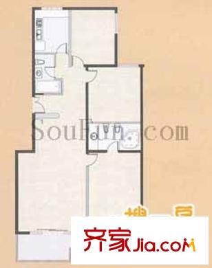 金花苑戶型圖3室2廳2衛(wèi)1廚