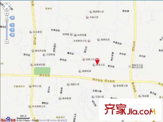 海紅廠家屬院交通圖