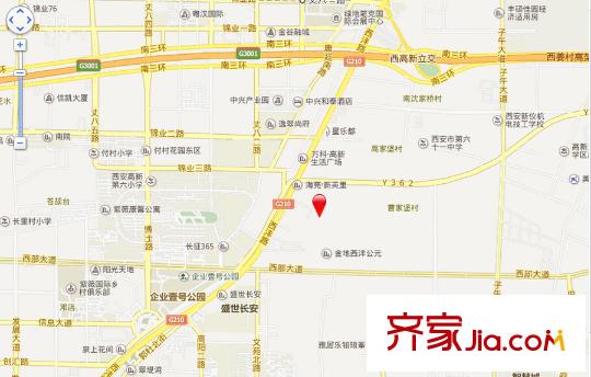 大仁新苑交通圖西安  