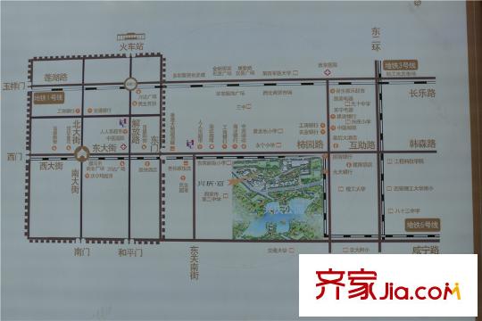 興慶宮交通圖